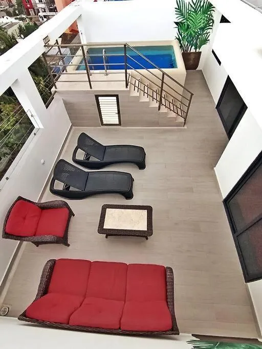 Top Vip! Pent-House With Your Private Pool & Chairs 2 Bedrooms Playa del Carmen 0*,  Mexico