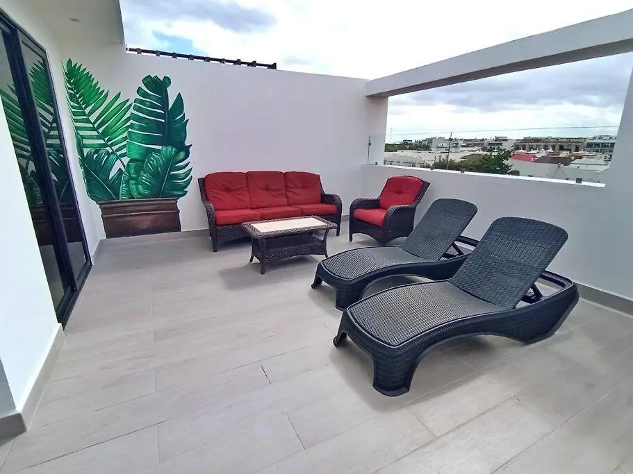 Top Vip! Pent-House With Your Private Pool & Chairs 2 Bedrooms Playa del Carmen Mexico