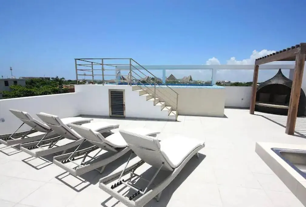 Top Vip! Pent-House With Your Private Pool & Chairs 2 Bedrooms Playa del Carmen 0*,  Mexico