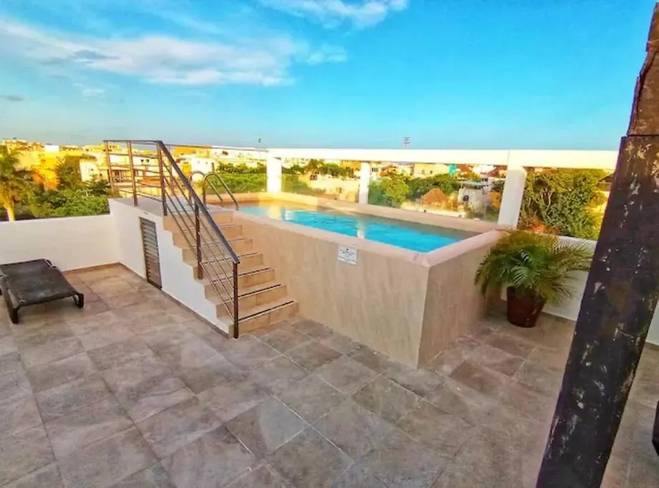 Apartment Top Vip! Pent-House With Your Private Pool & Chairs 2 Bedrooms Playa del Carmen