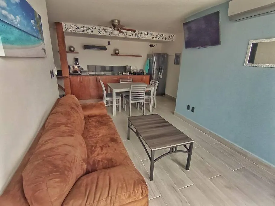 Top Vip! Pent-House With Your Private Pool & Chairs 2 Bedrooms Playa del Carmen Apartment